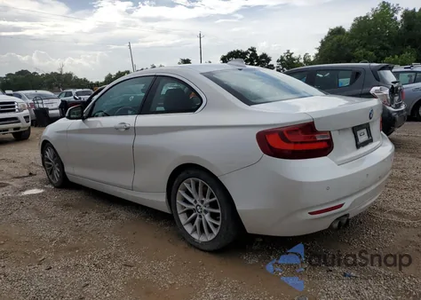 2014 BMW 228 I z USA, uszkodzony, nr VIN WBA1F5C50EVV99643